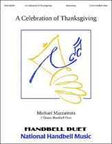 Celebration of Thanksgiving Handbell sheet music cover